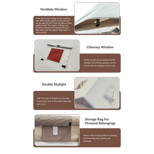 Палатка Tourus AirCamp X3 подходяща за семейни ваканции Палатка Tourus AirCamp X3 подходяща за семейни ваканции